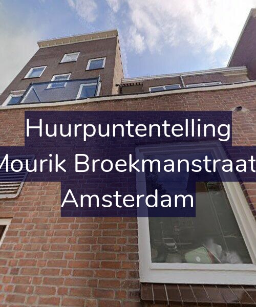 Foto gevel Huurpuntentelling voor Van Mourik Broekmanstraat 20-1, Amsterdam