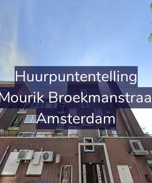 Foto gevel Huurpuntentelling voor Van Mourik Broekmanstraat 6-3, Amsterdam