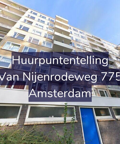 Foto gevel Huurpuntentelling voor Van Nijenrodeweg 775, Amsterdam