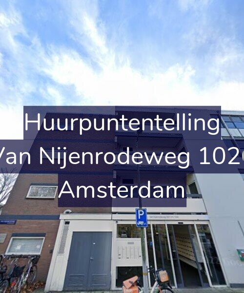 Foto gevel Huurpuntentelling voor Van Nijenrodeweg 1026, Amsterdam