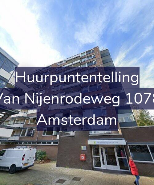 Foto gevel Huurpuntentelling voor Van Nijenrodeweg 1078, Amsterdam
