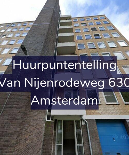 Foto gevel Huurpuntentelling voor Van Nijenrodeweg 630, Amsterdam