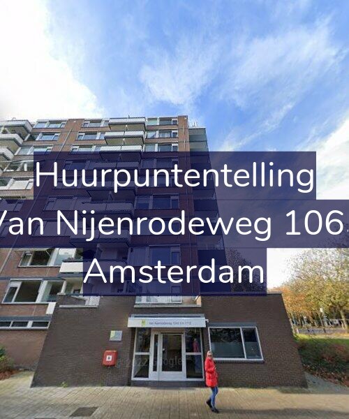 Foto gevel Huurpuntentelling voor Van Nijenrodeweg 1065, Amsterdam
