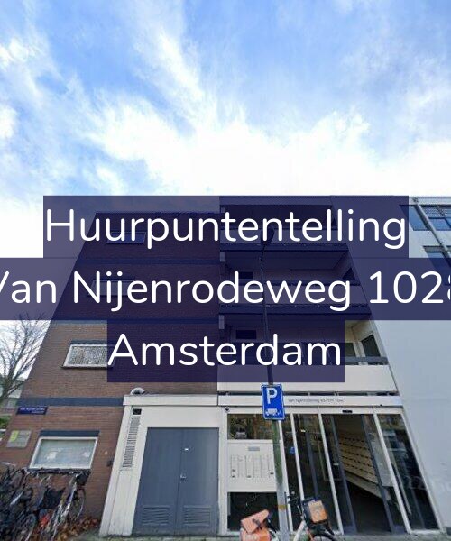 Foto gevel Huurpuntentelling voor Van Nijenrodeweg 1028, Amsterdam