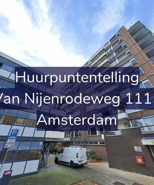 Foto gevel Huurpuntentelling voor Van Nijenrodeweg 1111, Amsterdam
