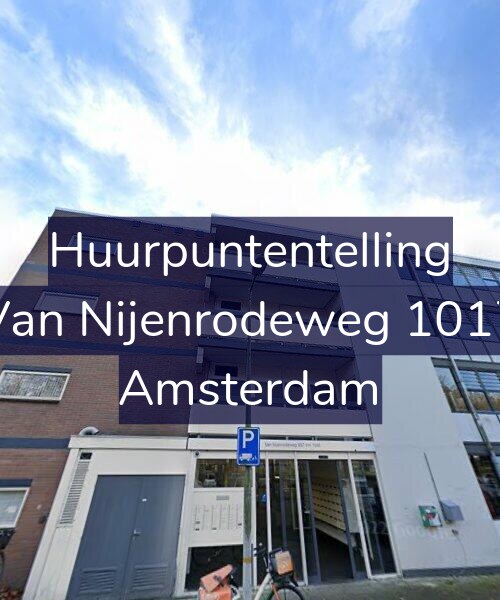 Foto gevel Huurpuntentelling voor Van Nijenrodeweg 1017, Amsterdam