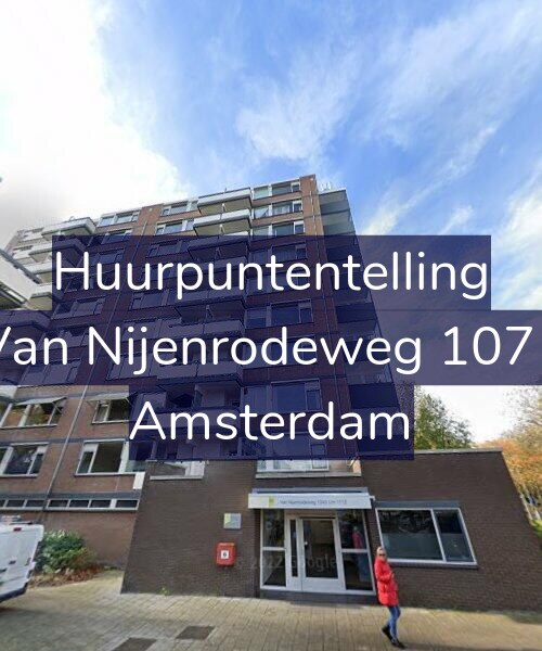 Foto gevel Huurpuntentelling voor Van Nijenrodeweg 1071, Amsterdam