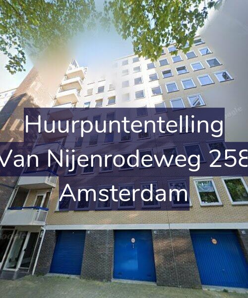 Foto gevel Huurpuntentelling voor Van Nijenrodeweg 258, Amsterdam