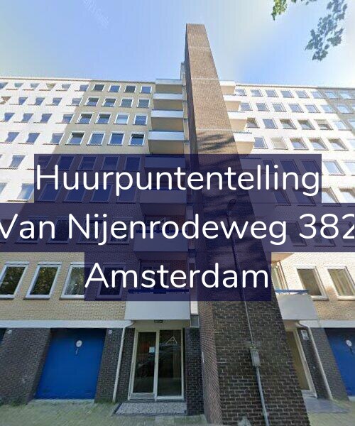 Foto gevel Huurpuntentelling voor Van Nijenrodeweg 382, Amsterdam