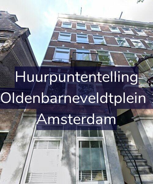 Foto gevel Huurpuntentelling voor Van Oldenbarneveldtplein 10-4, Amsterdam