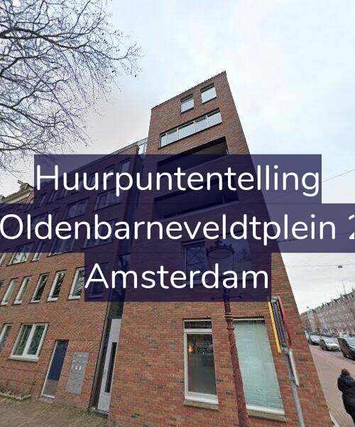 Foto gevel Huurpuntentelling voor Van Oldenbarneveldtplein 27-A, Amsterdam