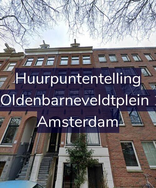 Foto gevel Huurpuntentelling voor Van Oldenbarneveldtplein 17-1, Amsterdam
