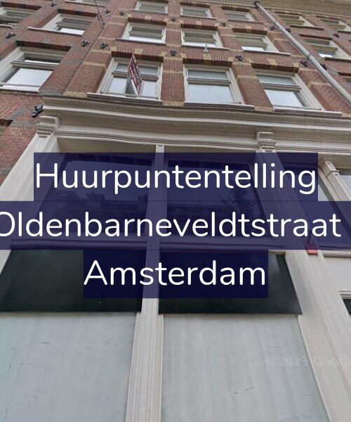 Foto gevel Huurpuntentelling voor Van Oldenbarneveldtstraat 84-H, Amsterdam