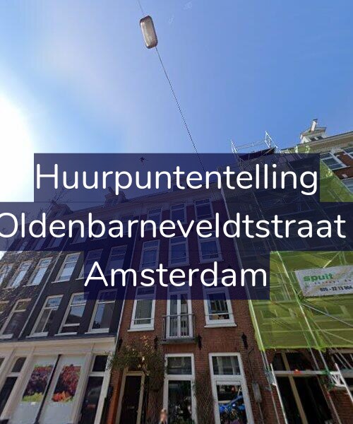 Foto gevel Huurpuntentelling voor Van Oldenbarneveldtstraat 76-2, Amsterdam