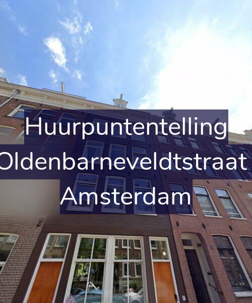 Foto gevel Huurpuntentelling voor Van Oldenbarneveldtstraat 19-3, Amsterdam