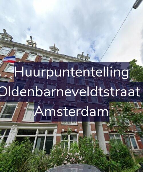 Foto gevel Huurpuntentelling voor Van Oldenbarneveldtstraat 68-1, Amsterdam
