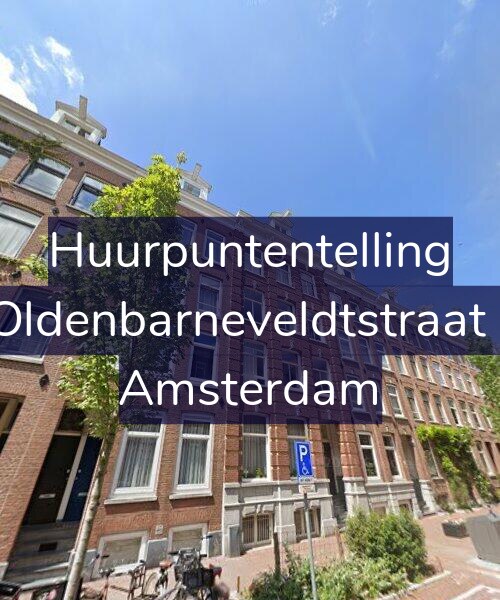 Foto gevel Huurpuntentelling voor Van Oldenbarneveldtstraat 18-H, Amsterdam