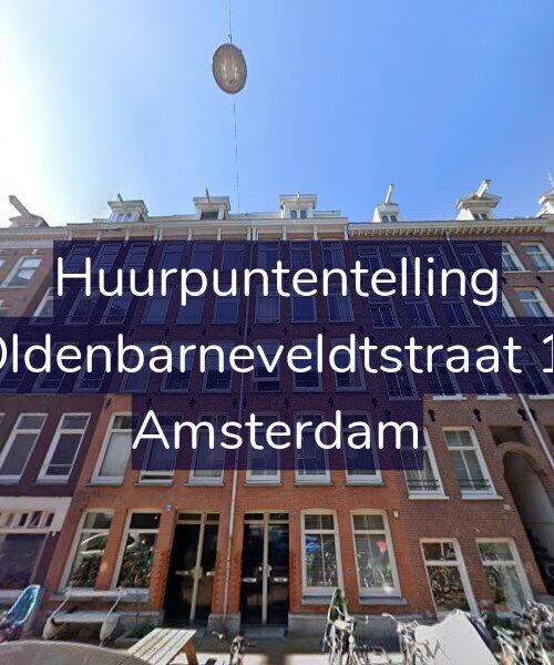 Foto gevel Huurpuntentelling voor Van Oldenbarneveldtstraat 102-H, Amsterdam