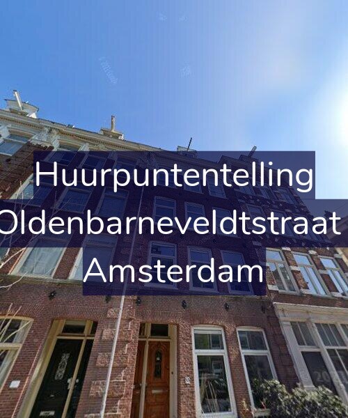 Foto gevel Huurpuntentelling voor Van Oldenbarneveldtstraat 85-2, Amsterdam