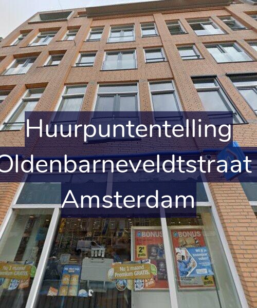 Foto gevel Huurpuntentelling voor Van Oldenbarneveldtstraat 56-T, Amsterdam