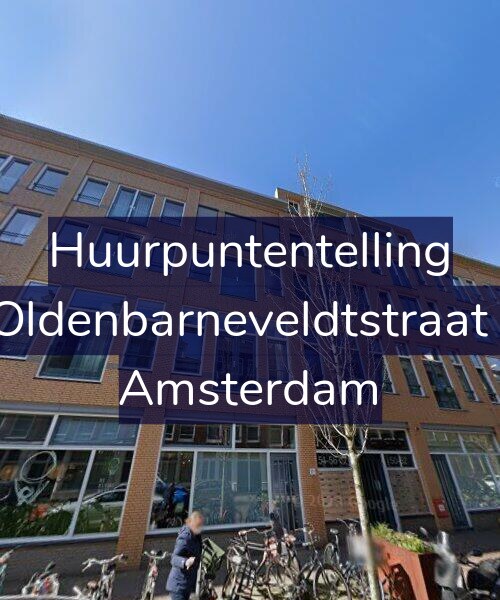 Foto gevel Huurpuntentelling voor Van Oldenbarneveldtstraat 54-B, Amsterdam