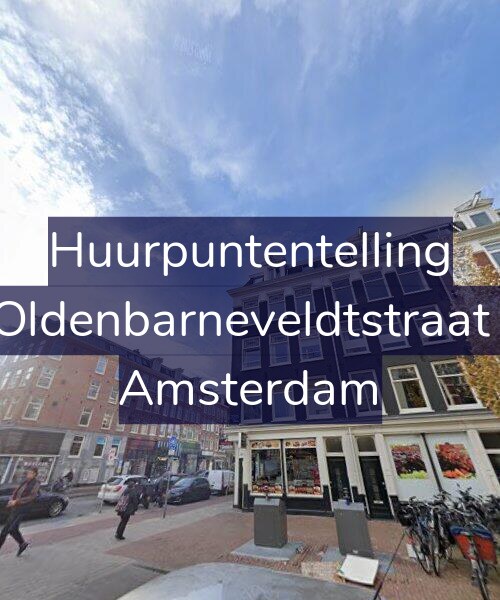 Foto gevel Huurpuntentelling voor Van Oldenbarneveldtstraat 80-2, Amsterdam