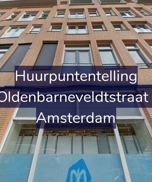 Foto gevel Huurpuntentelling voor Van Oldenbarneveldtstraat 56-R, Amsterdam