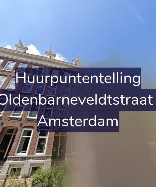 Foto gevel Huurpuntentelling voor Van Oldenbarneveldtstraat 36-1, Amsterdam