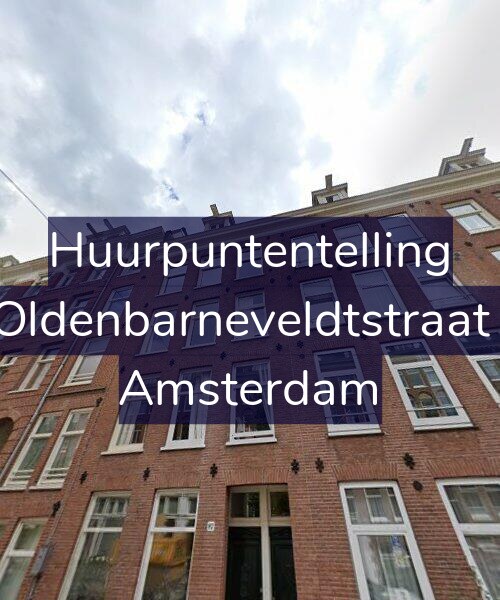 Foto gevel Huurpuntentelling voor Van Oldenbarneveldtstraat 97-3, Amsterdam