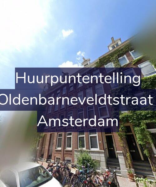 Foto gevel Huurpuntentelling voor Van Oldenbarneveldtstraat 28-1, Amsterdam