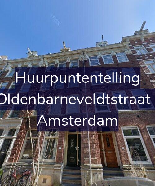 Foto gevel Huurpuntentelling voor Van Oldenbarneveldtstraat 83-H, Amsterdam