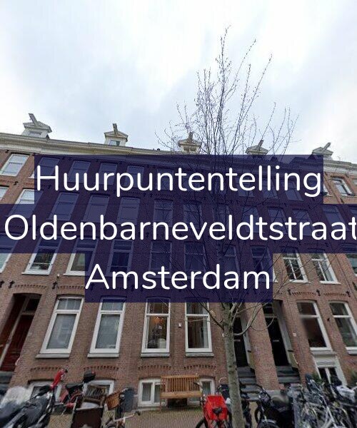 Foto gevel Huurpuntentelling voor Van Oldenbarneveldtstraat 8-1, Amsterdam