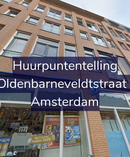 Foto gevel Huurpuntentelling voor Van Oldenbarneveldtstraat 50-U, Amsterdam