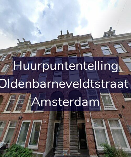 Foto gevel Huurpuntentelling voor Van Oldenbarneveldtstraat 93-4, Amsterdam