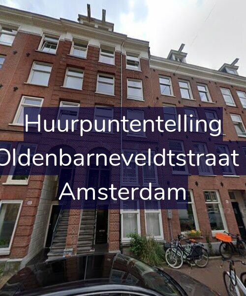 Foto gevel Huurpuntentelling voor Van Oldenbarneveldtstraat 95-H, Amsterdam