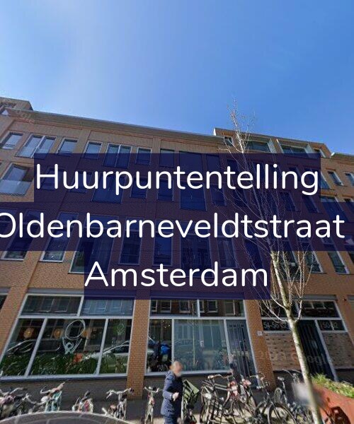 Foto gevel Huurpuntentelling voor Van Oldenbarneveldtstraat 52-G, Amsterdam