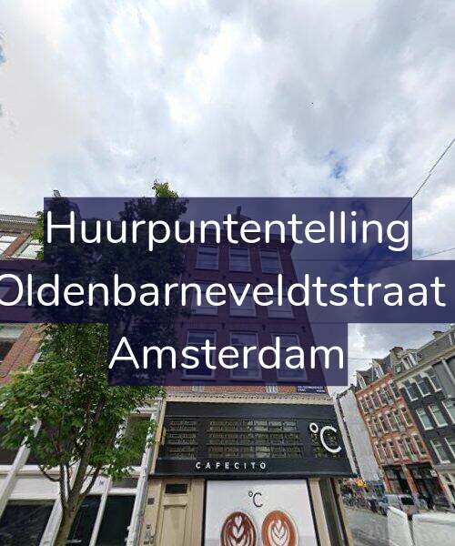 Foto gevel Huurpuntentelling voor Van Oldenbarneveldtstraat 82-3, Amsterdam