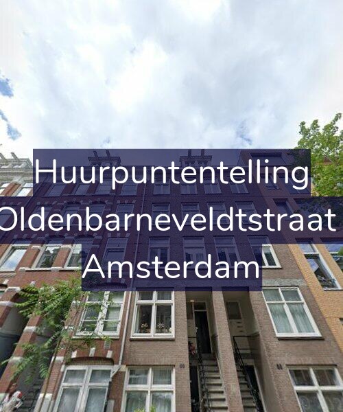Foto gevel Huurpuntentelling voor Van Oldenbarneveldtstraat 60-2, Amsterdam