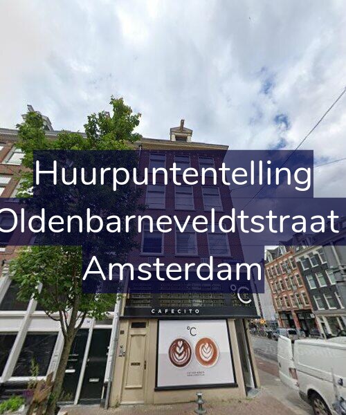 Foto gevel Huurpuntentelling voor Van Oldenbarneveldtstraat 82-1, Amsterdam