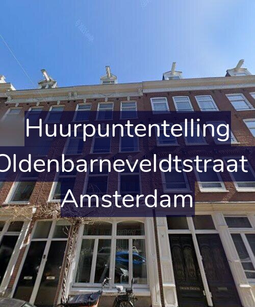 Foto gevel Huurpuntentelling voor Van Oldenbarneveldtstraat 63-H, Amsterdam