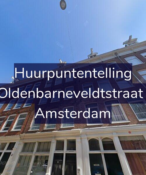Foto gevel Huurpuntentelling voor Van Oldenbarneveldtstraat 69-2, Amsterdam