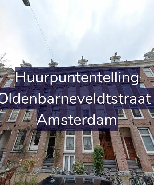 Foto gevel Huurpuntentelling voor Van Oldenbarneveldtstraat 12-4, Amsterdam