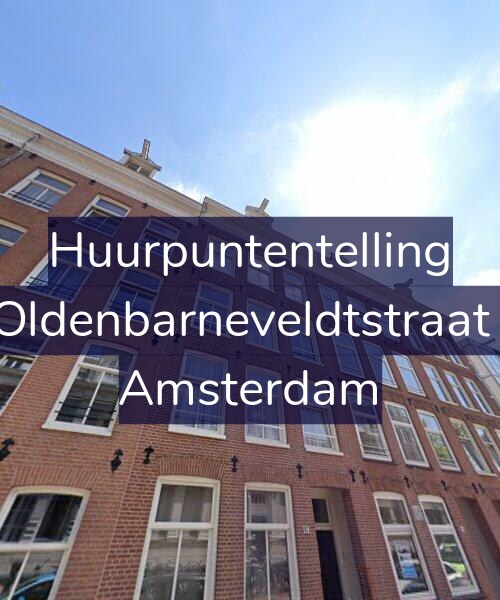 Foto gevel Huurpuntentelling voor Van Oldenbarneveldtstraat 37-2, Amsterdam