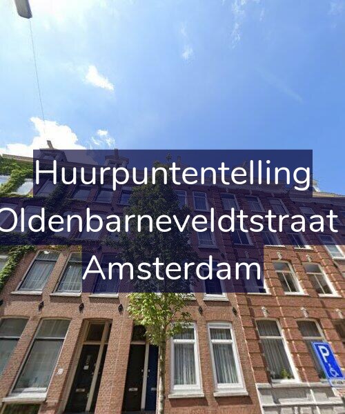 Foto gevel Huurpuntentelling voor Van Oldenbarneveldtstraat 20-2, Amsterdam