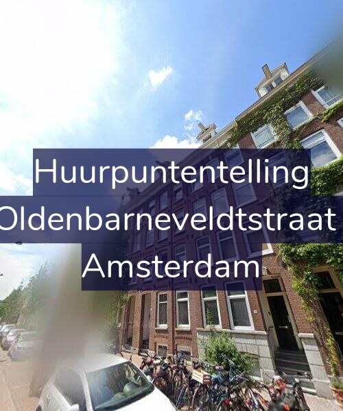 Foto gevel Huurpuntentelling voor Van Oldenbarneveldtstraat 30-4, Amsterdam