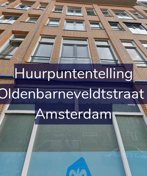 Foto gevel Huurpuntentelling voor Van Oldenbarneveldtstraat 56-Y, Amsterdam
