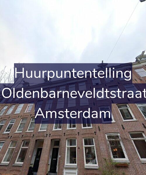 Foto gevel Huurpuntentelling voor Van Oldenbarneveldtstraat 6-3, Amsterdam