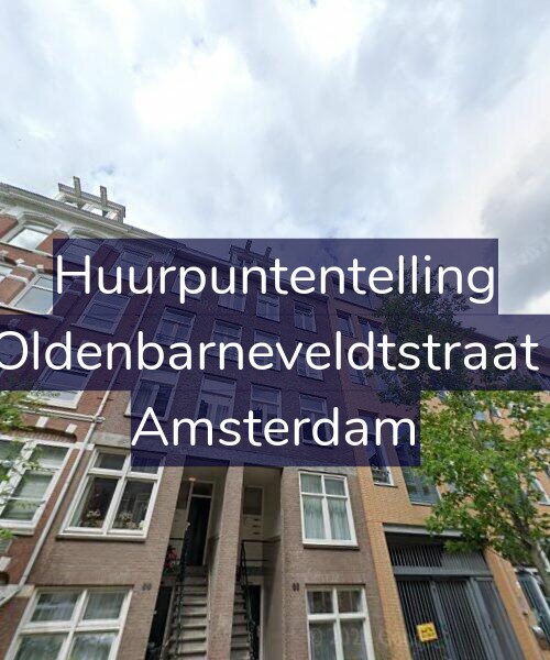 Foto gevel Huurpuntentelling voor Van Oldenbarneveldtstraat 58-3, Amsterdam
