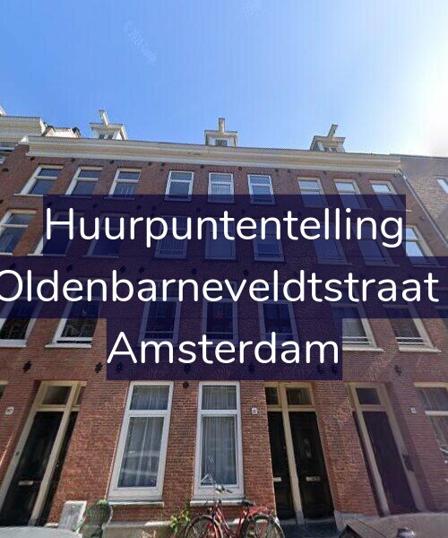 Foto gevel Huurpuntentelling voor Van Oldenbarneveldtstraat 99-2, Amsterdam