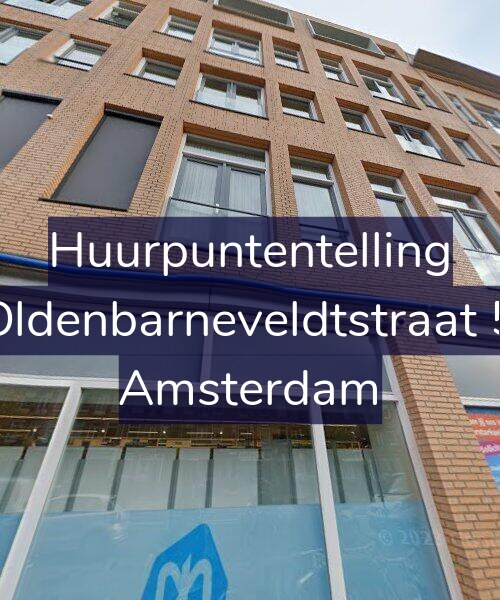 Foto gevel Huurpuntentelling voor Van Oldenbarneveldtstraat 54-W, Amsterdam